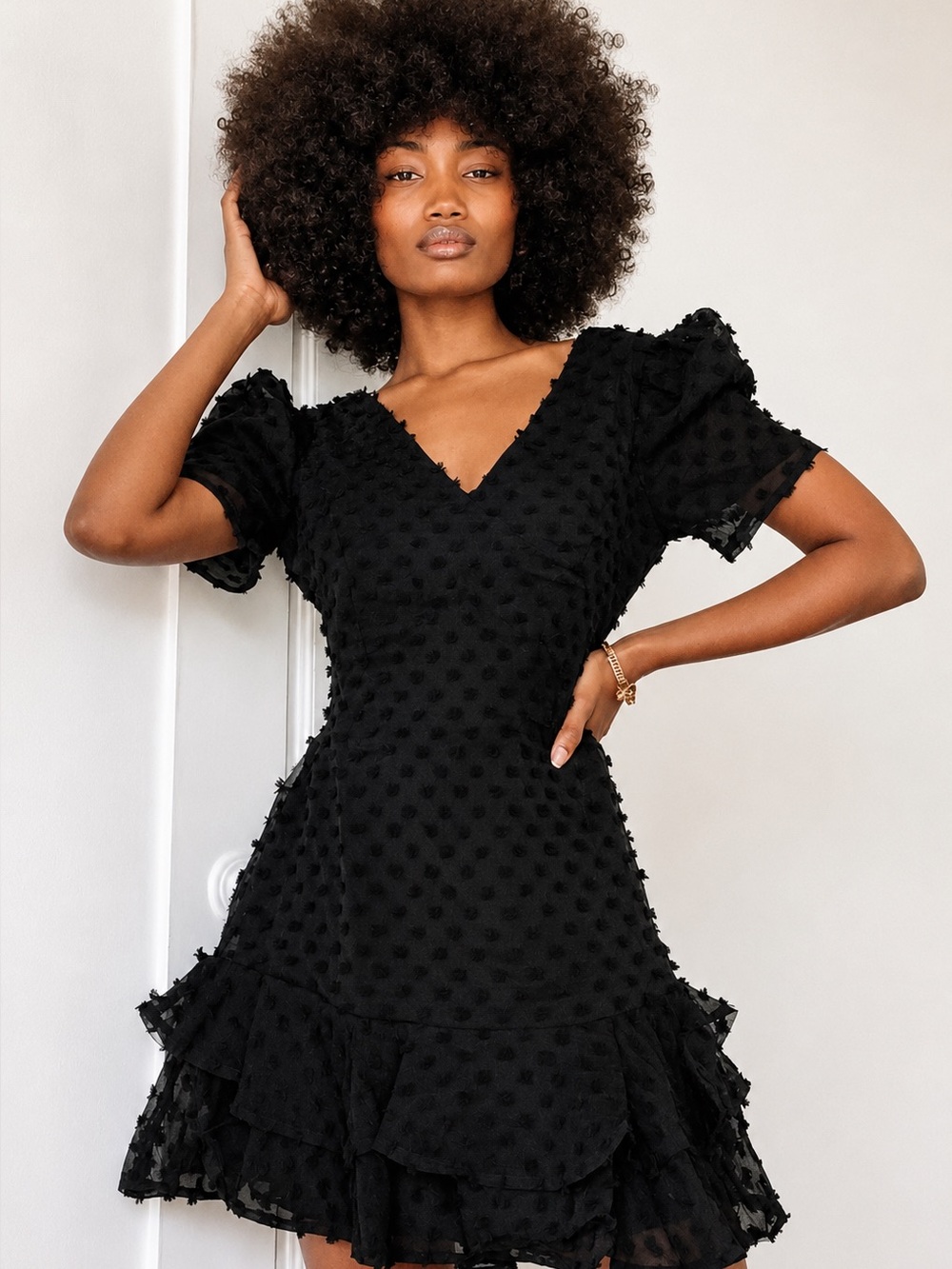 Lulu's Black Women's Dress